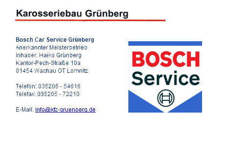 boschservice gruenberg